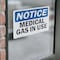 Signmission Medical Gas In Use OSHA Notice Sign, Vinyl Decal, 14in W x 10in L, 2PK OS-2PACK-NS-D-1014-L-14180 - alternate 5